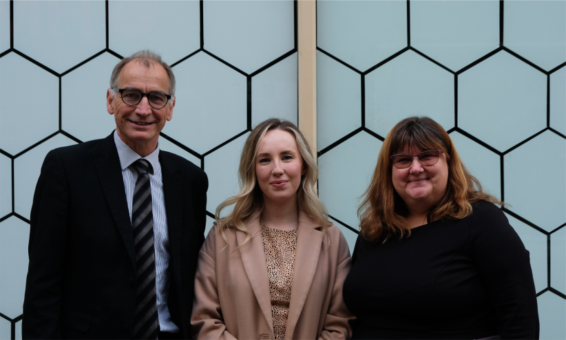 Dr. Barbara Guinn, Kevin Philips, Leah Cooksey