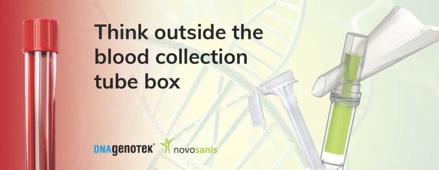 Think outside (the blood collection tube) box: non-invasive sample types for cancer and infectious disease testing