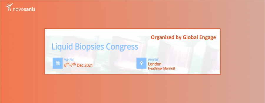 Novosanis attending 3rd Liquid Biopsies Congress 2021